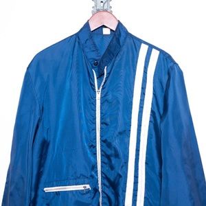 Vintage Men’s Bowling Jacket / Nylon Windbreaker